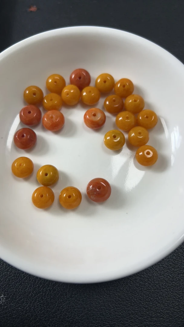 翡翠卡8x5mm20散珠多样性发货