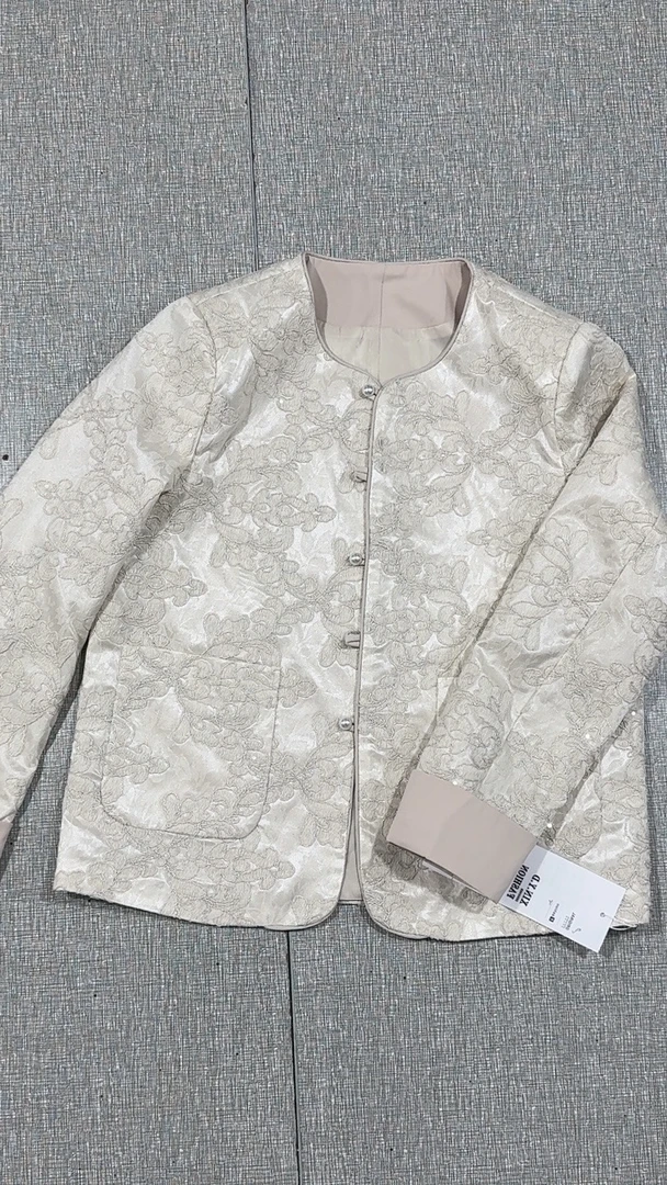 2025潮流时尚刺绣重工香风外套