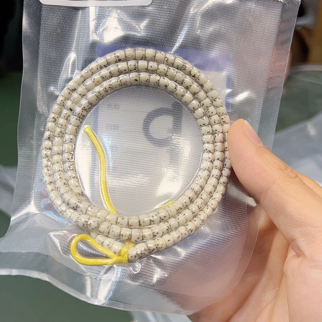 星月菩提吊坠古瓷白54尺寸。 9