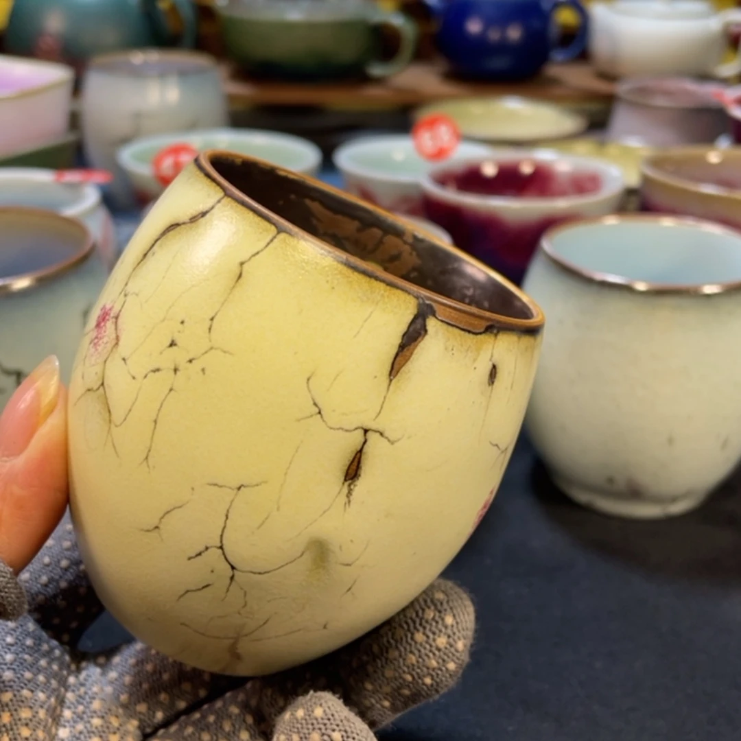 【闪购商品】摆件二*手工杯子。。。。。