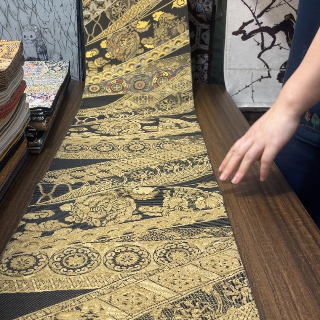 织绣唐锦西阵织桌旗