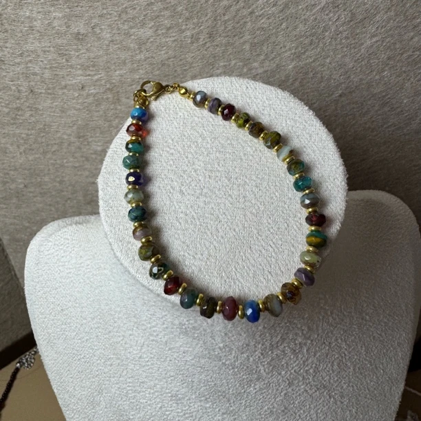 捷克串珠手链气质百搭