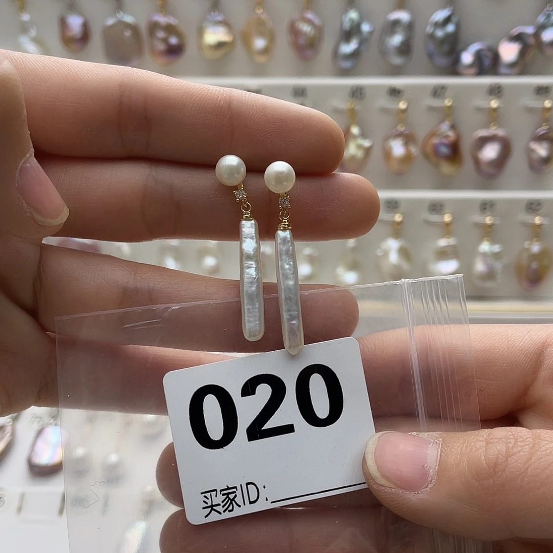 淡水珍珠颈饰未镶嵌钢*白