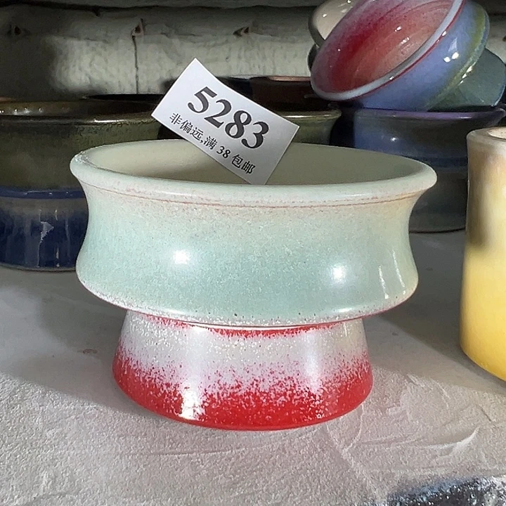 口7.5高6 …手工花盆满30元包邮