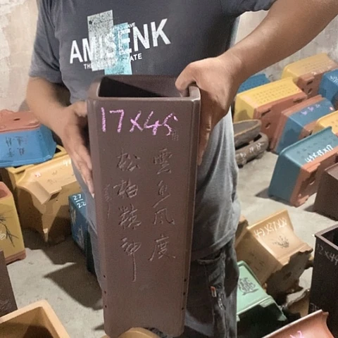 花盆紫砂手工艺品