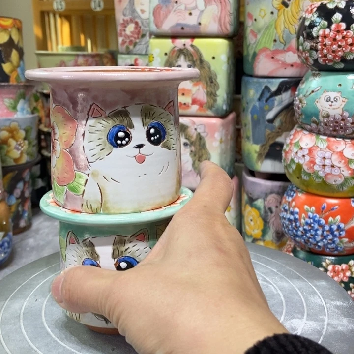 景德镇艺术手绘作品