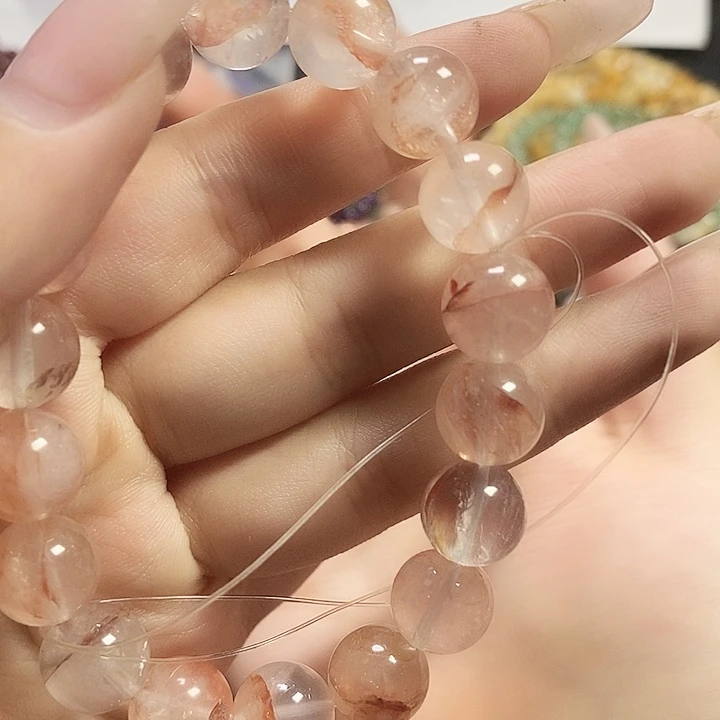 未镶嵌手链水晶浇花