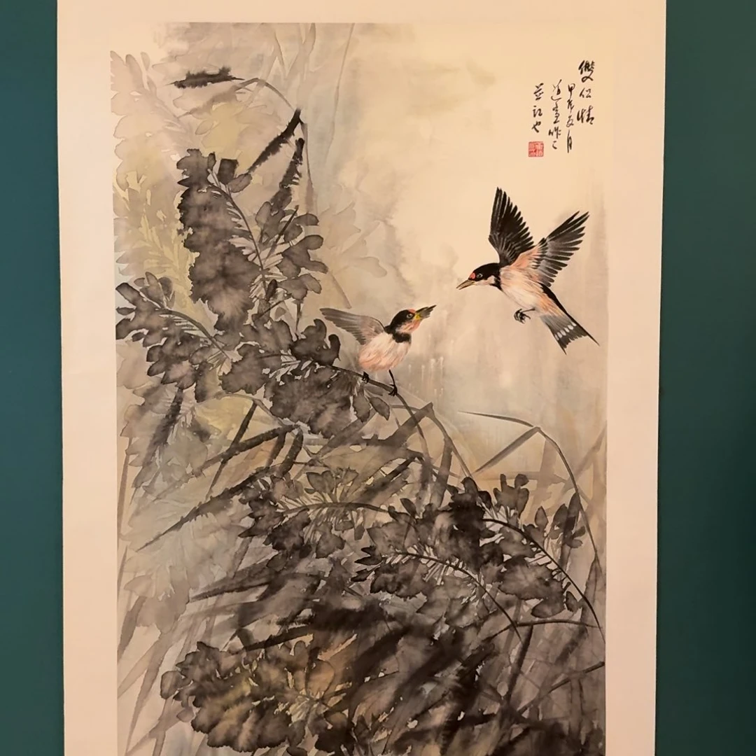 国画董老师作品画作