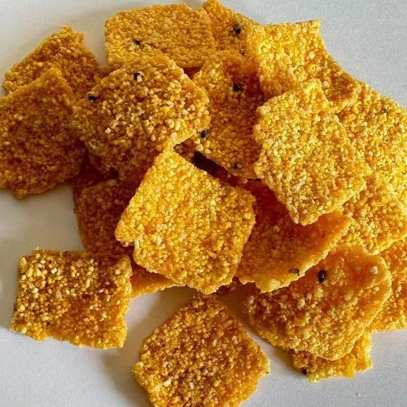 粗粮谷物锅巴农家玉米碜牛排味花椒味锅巴休闲零食谷粒锅巴原味