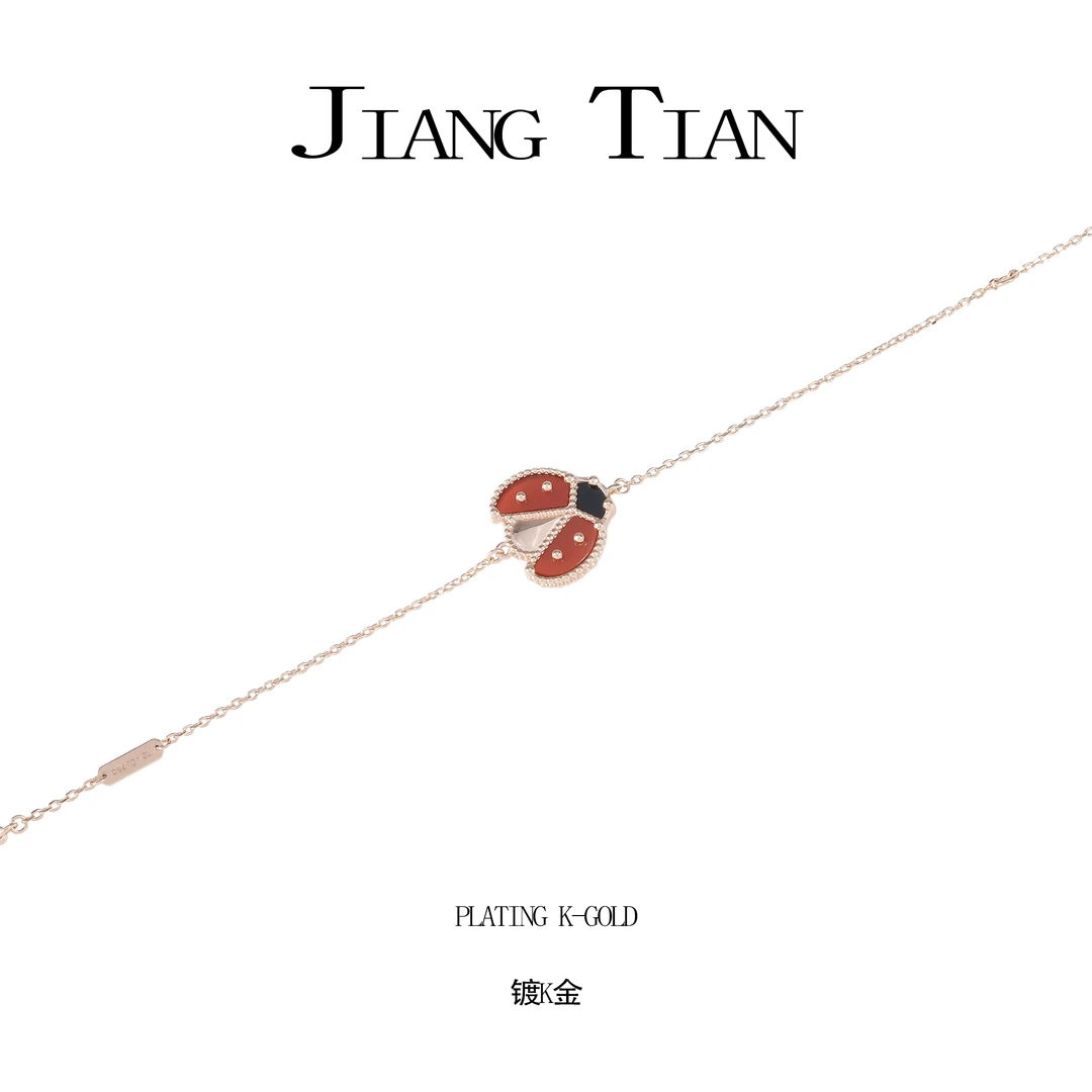 铜合金手链 CNC精工  瓢虫时尚百搭手链  B4007