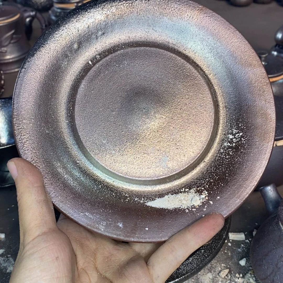 一***怪云南建水紫陶柴烧微瑕特价壶