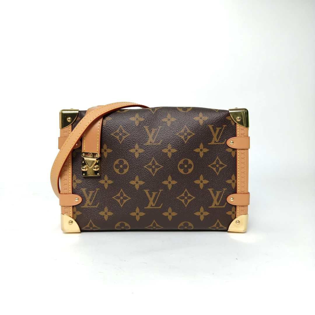 99新 LouisVuitton/路易威登 【念念】Side Trunk 软盒子包 大号