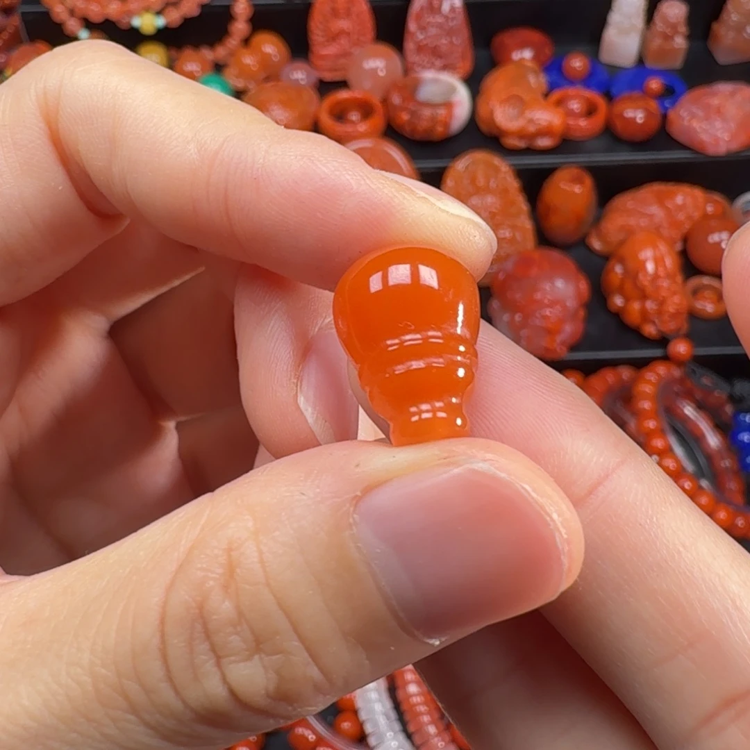 南红玛瑙未镶嵌配饰12mm