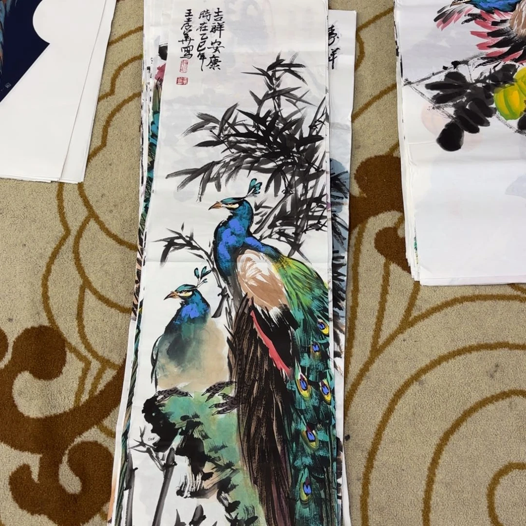 国画王孝华李欣主播