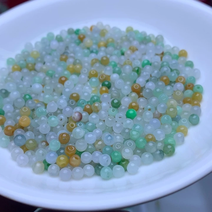 【闪购商品】未镶嵌手链翡翠卡3.4冰三彩50个