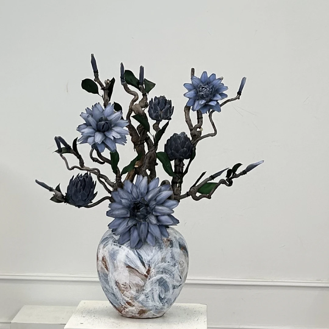 图一永生洋蓟,永生花不含花器,不退不换谨慎拍