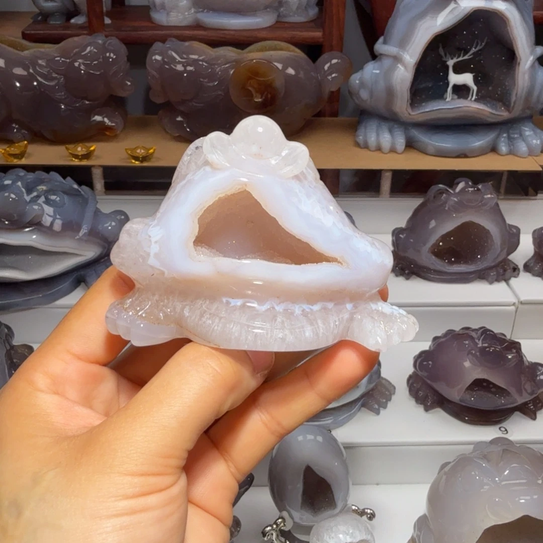 玛瑙/玉髓未镶嵌摆件