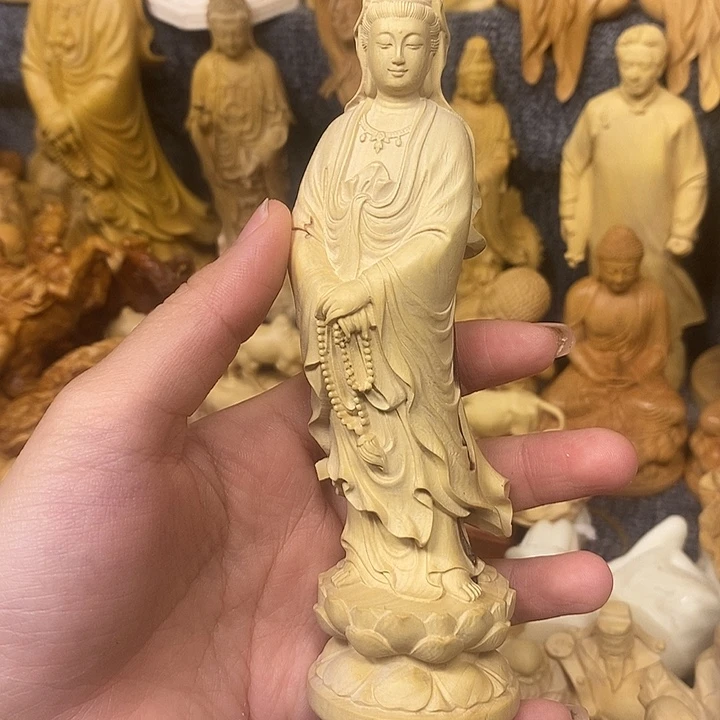 黄杨木黄杨木瑕疵观音