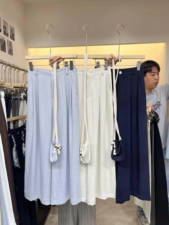 27103 YY~韩系休闲百搭裤(配包包）