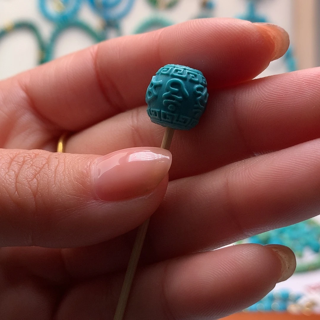 绿松石未镶嵌珠宝奇石