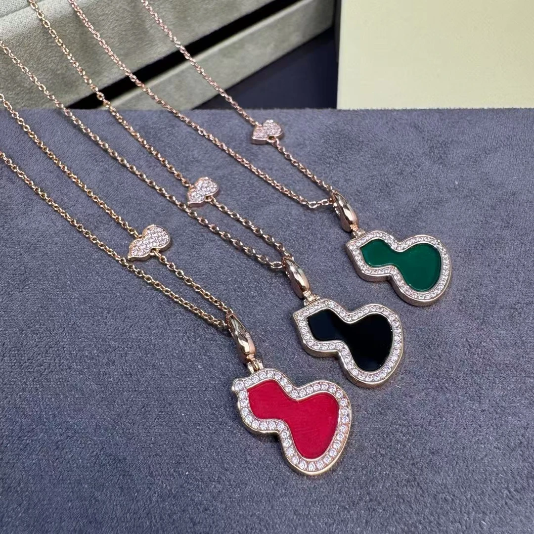 V金高版本项链 葫芦项链