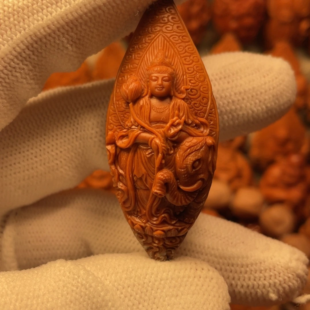 橄榄核手串/手链荷叶普贤