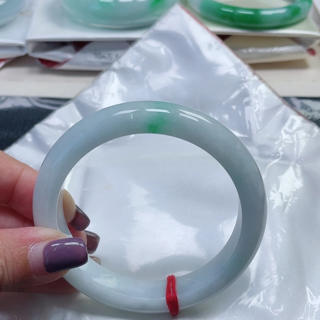 未镶嵌手镯翡翠缅甸翡翠59+