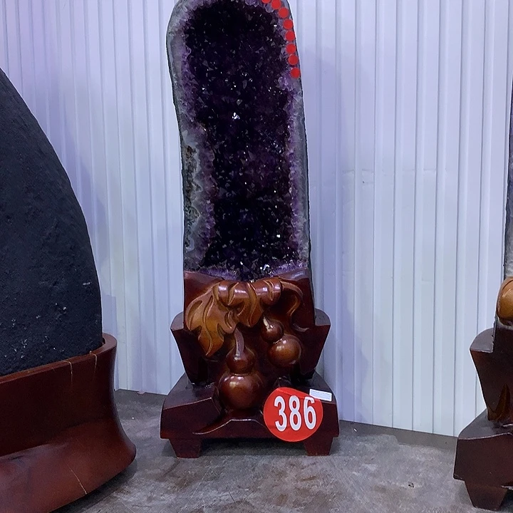 紫晶大型摆件（非配饰）未镶嵌天****尔妞妞