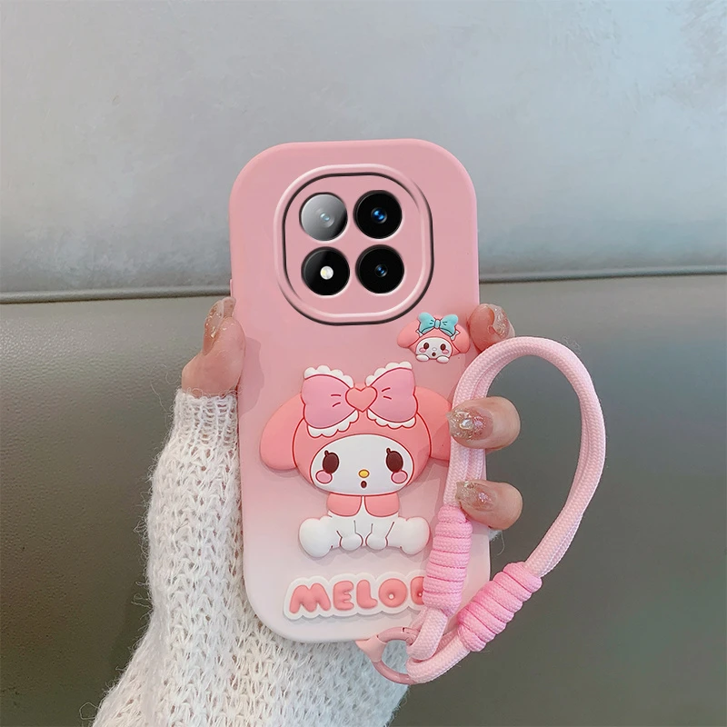 适用于红米Note14Pro手机壳12Turbo可爱13少女生十四防摔卡通全包
