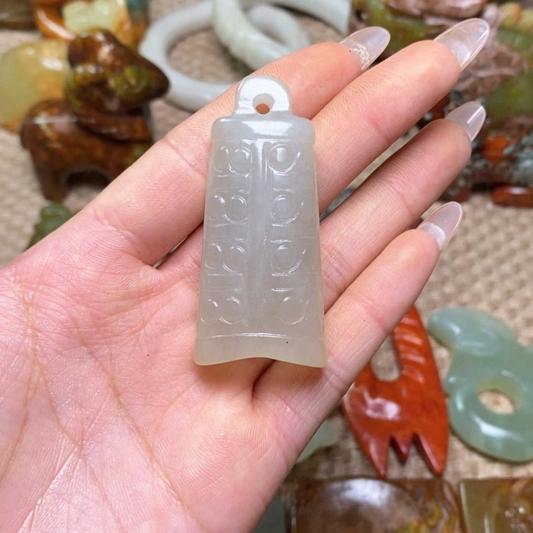 白玉菩提吊坠白玉菩提白玉菩提摆件