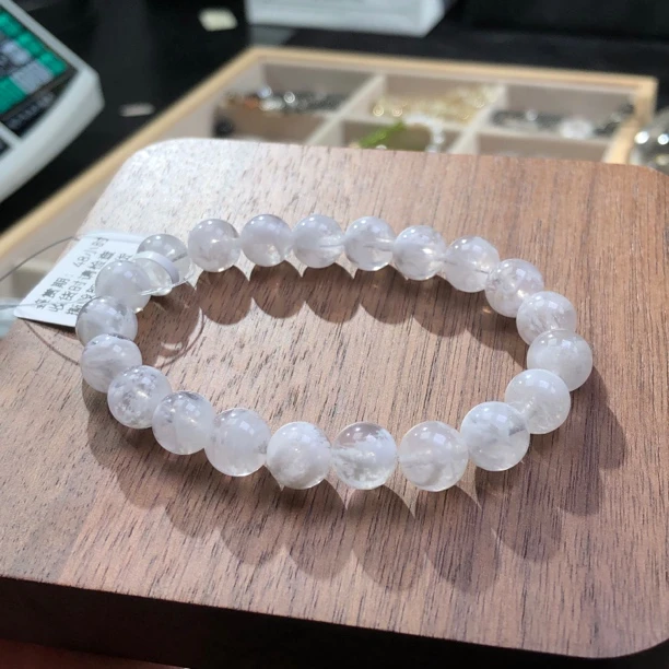 雪花幽灵水晶9mm
