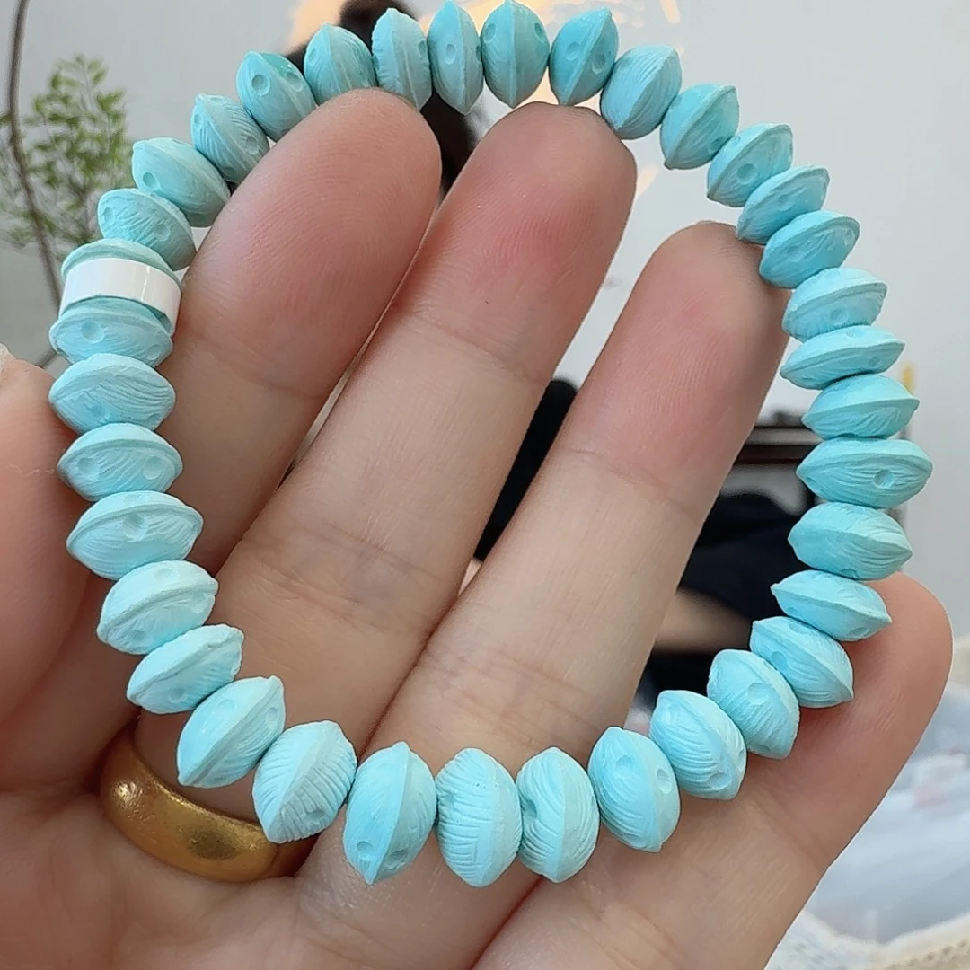 绿松石未镶嵌珠宝半成品