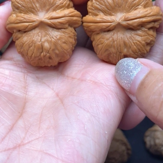 桃核吊坠二*平谷元宝