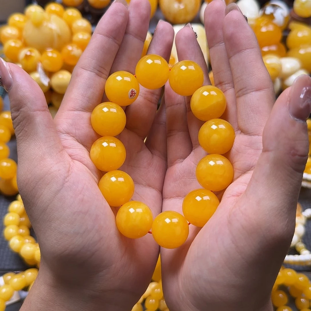 未镶嵌蜜蜡珠宝奇石同料20mm