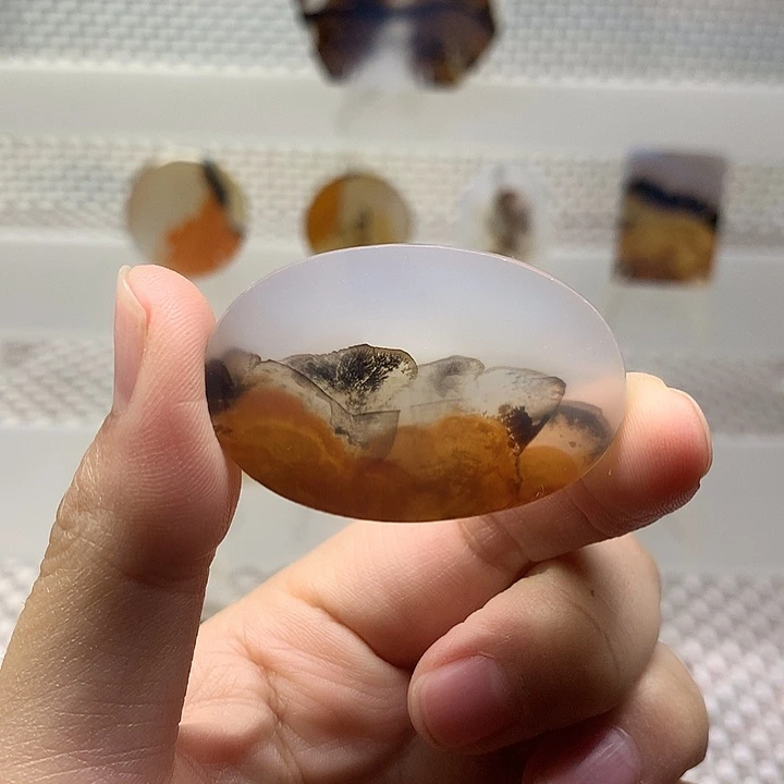 玛瑙/玉髓未镶嵌颈饰