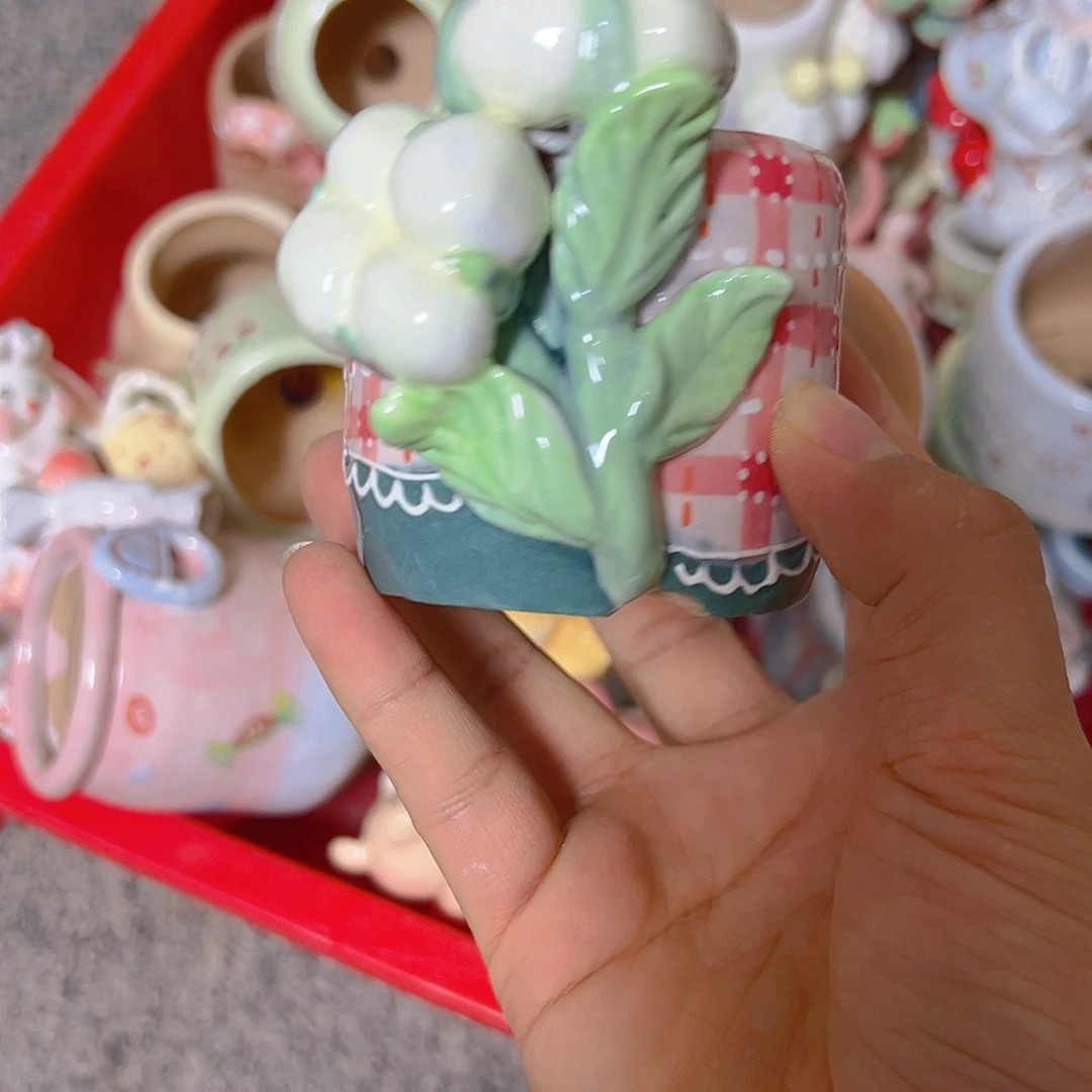 清仓老梧家纯手工多肉花盆