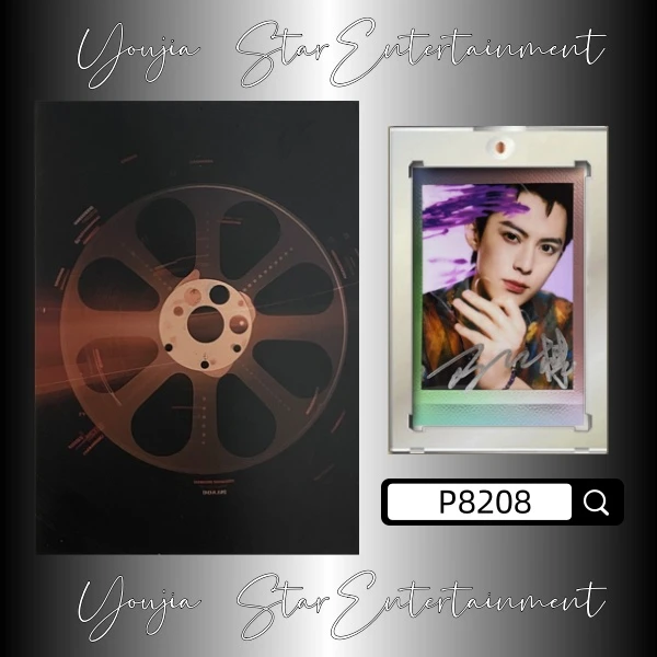 P8208【王鹤棣】正品拍立得照片 人鱼边框