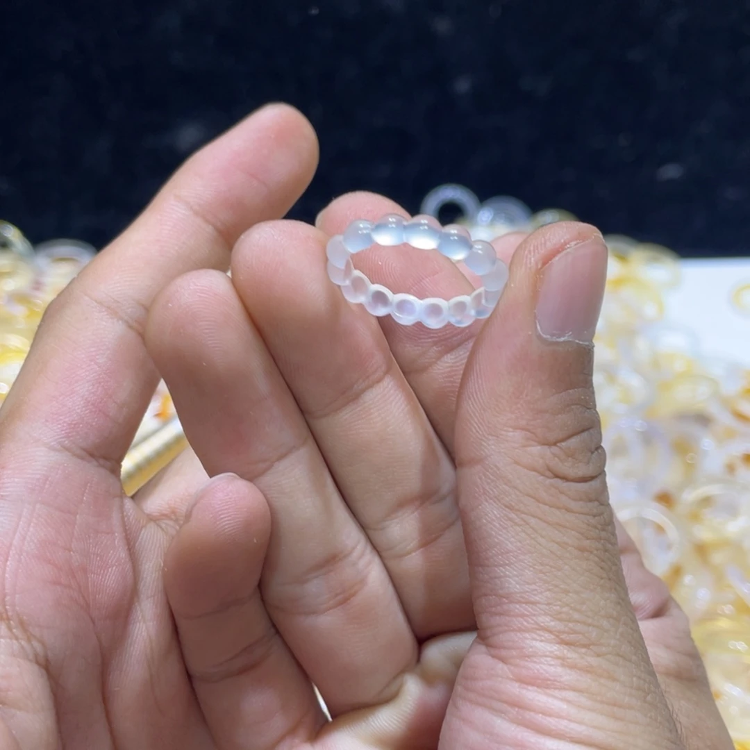 玛瑙/玉髓合金戒指80号港17