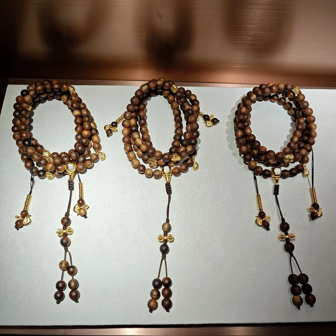 沉香沉香项链经典气质百搭多样性发货一件