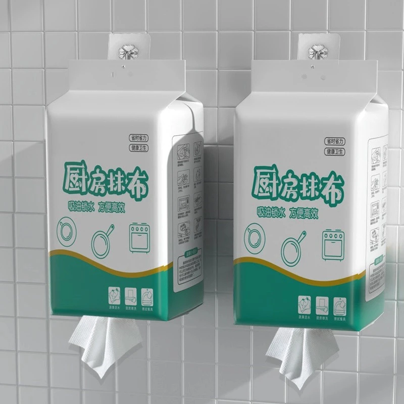 【新人福利】悬挂式厨房抹布一次性强力去污干湿两用清洁厨房专用纸