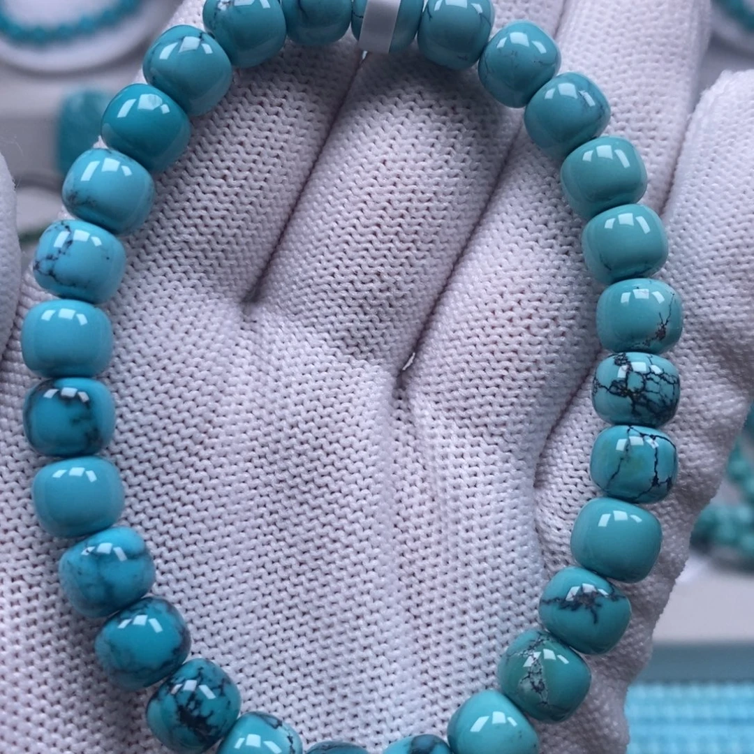 绿松石未镶嵌原矿纯干料绿松石