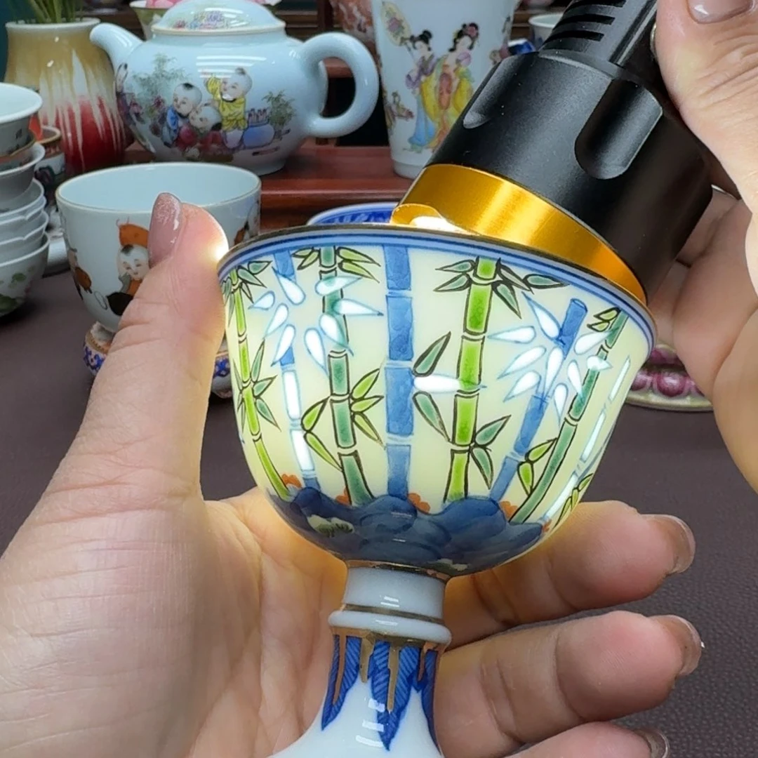 瓷片景德镇仿古手工制作精品展示