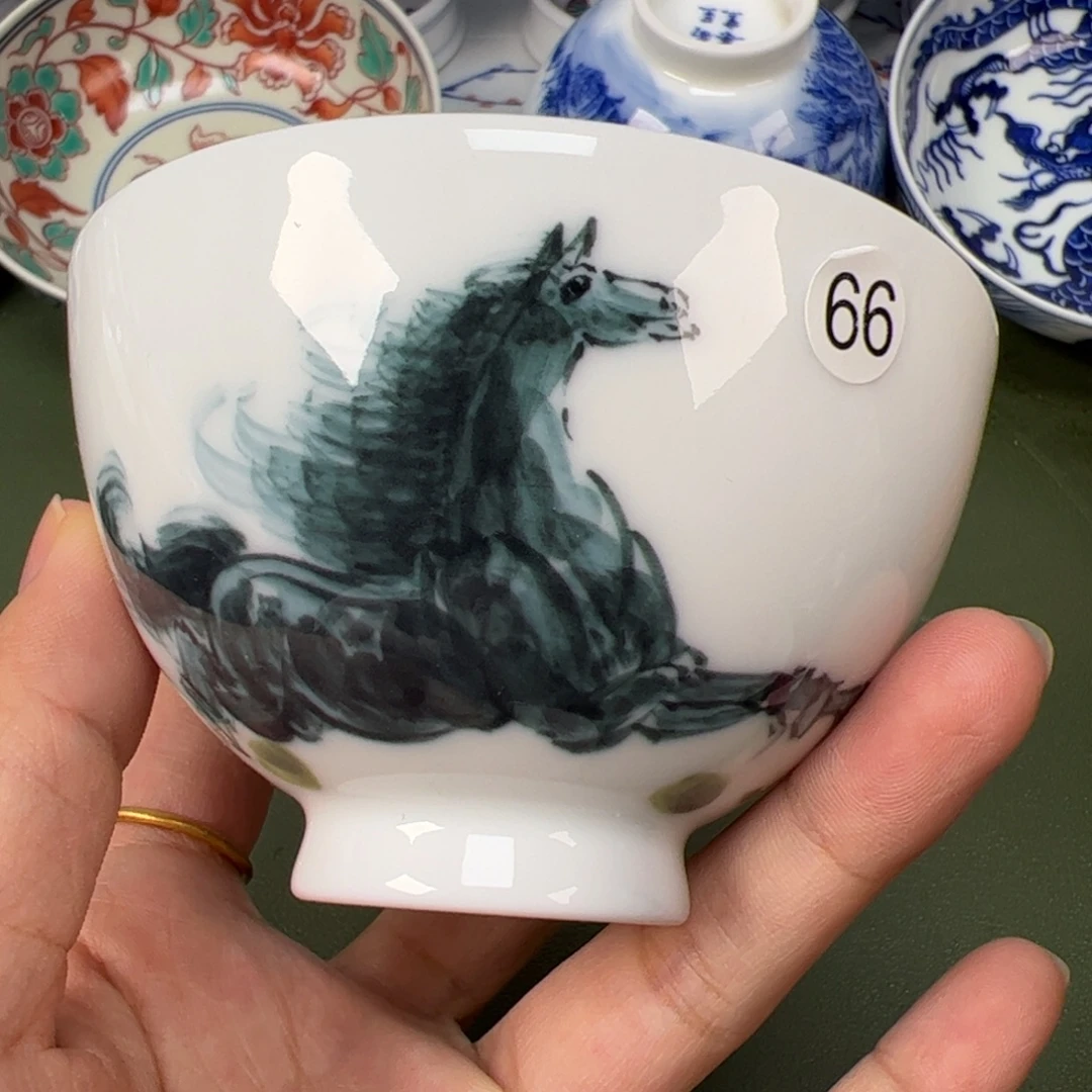陶瓷景德镇纯手工纯手绘茶具木木66