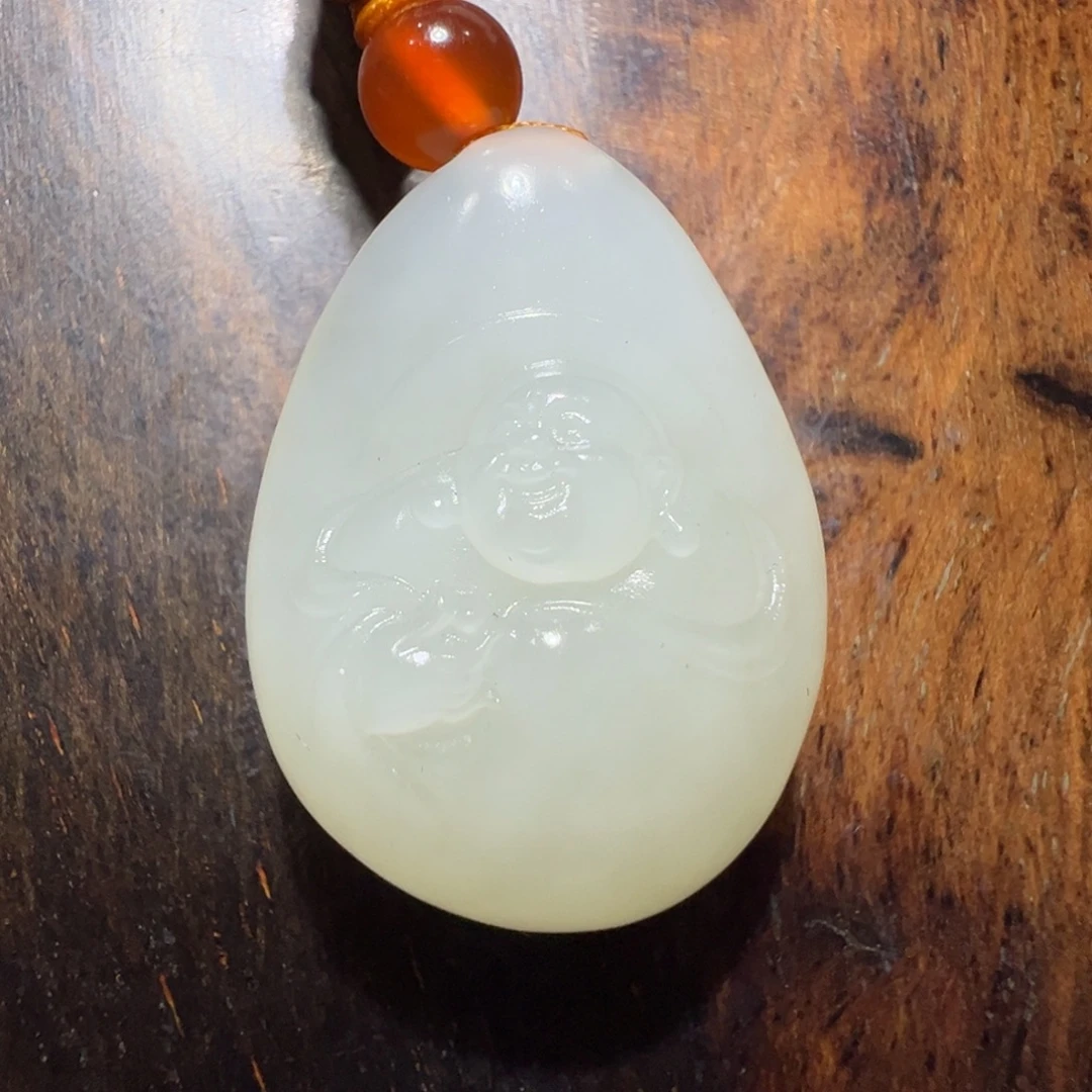 和田玉未镶嵌吊坠(不含链)