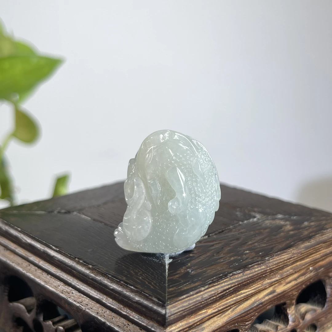 JTB09-55  天然缅甸A货翡翠  三脚金蟾