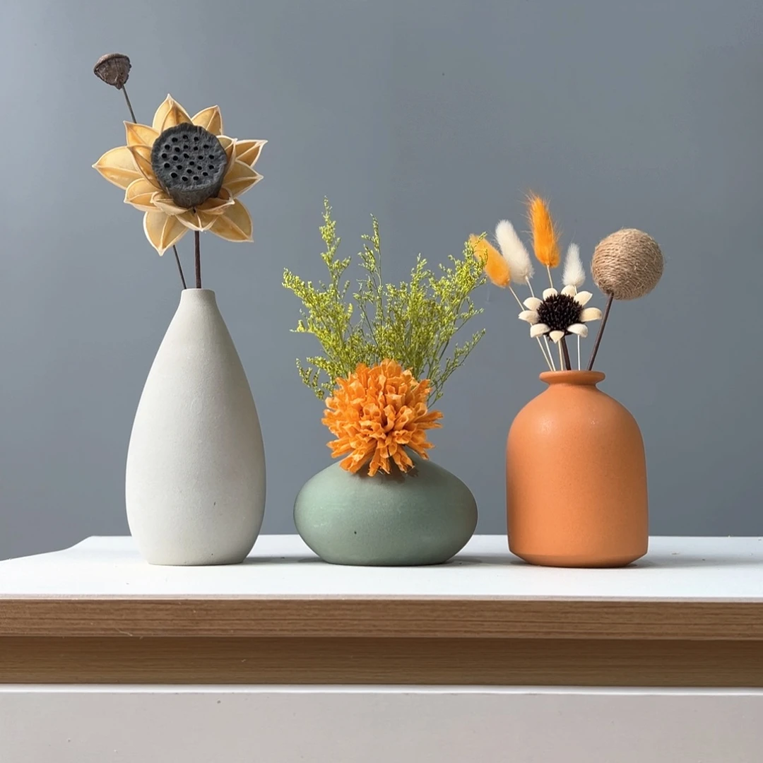 瓶花瓶带花高度20-30厘米左右