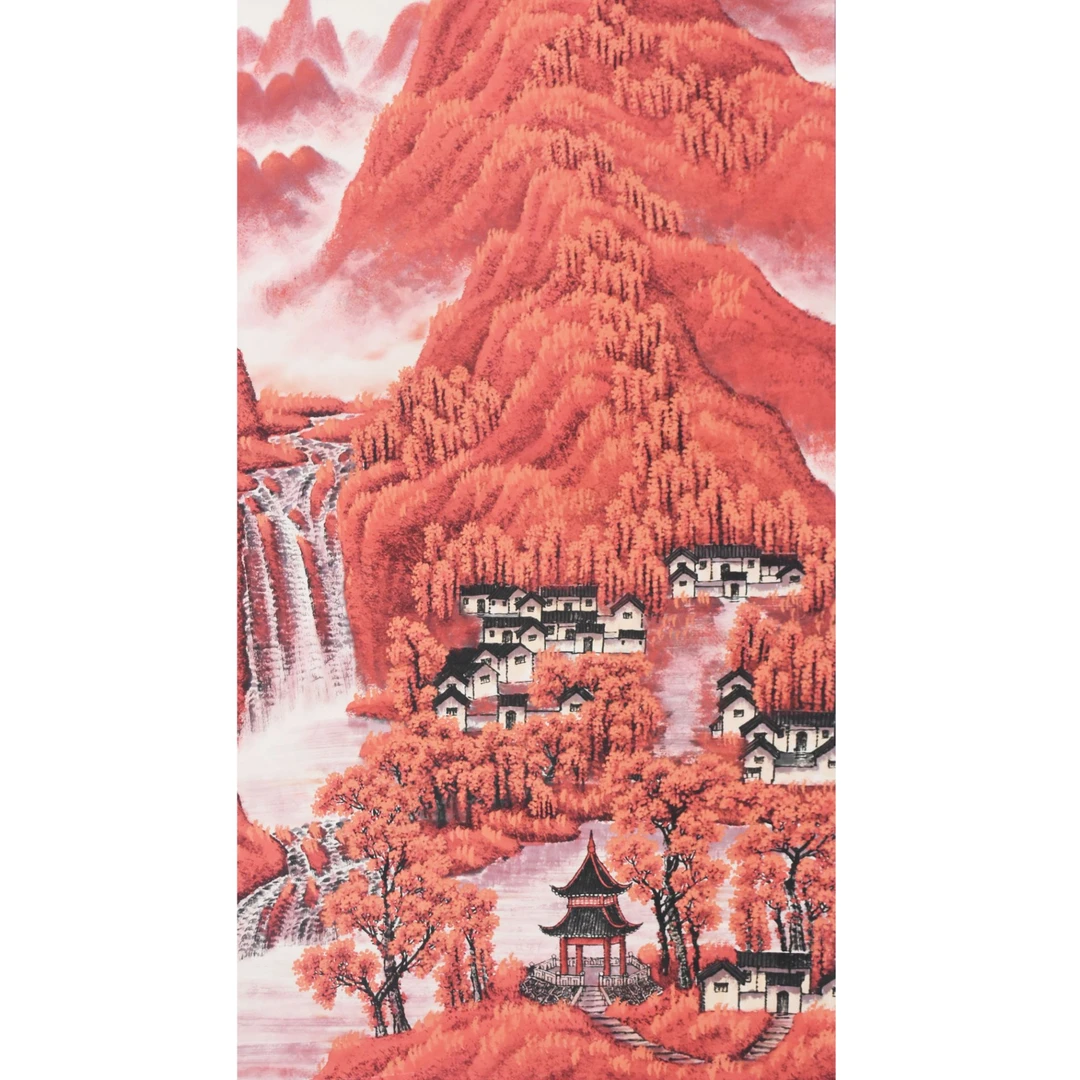 HM9246 风色 137×67 纸本立轴 8.2平尺