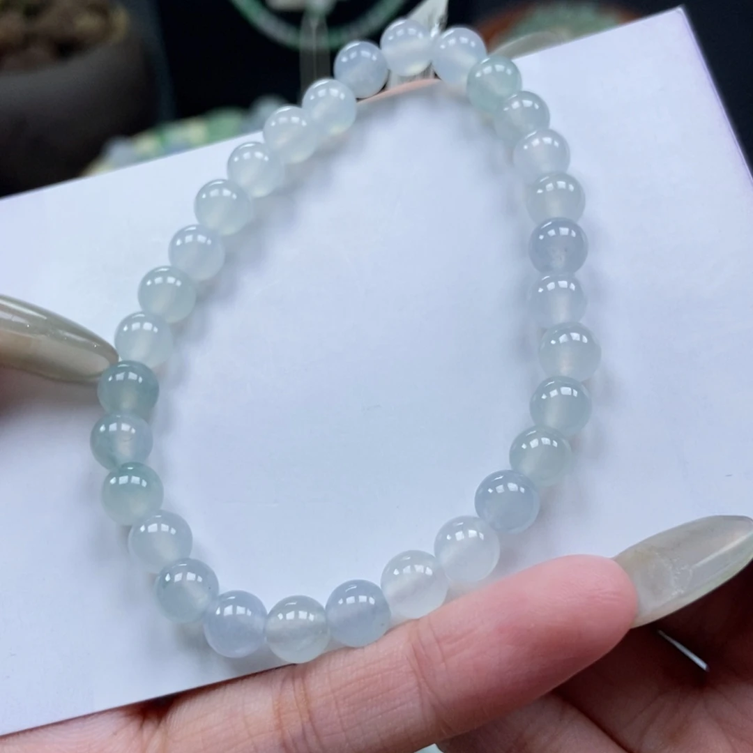 未镶嵌挂件翡翠珠链