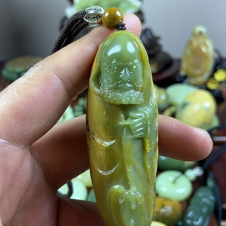 岫岩河磨玉（透闪石质玉）未镶嵌珠宝奇石