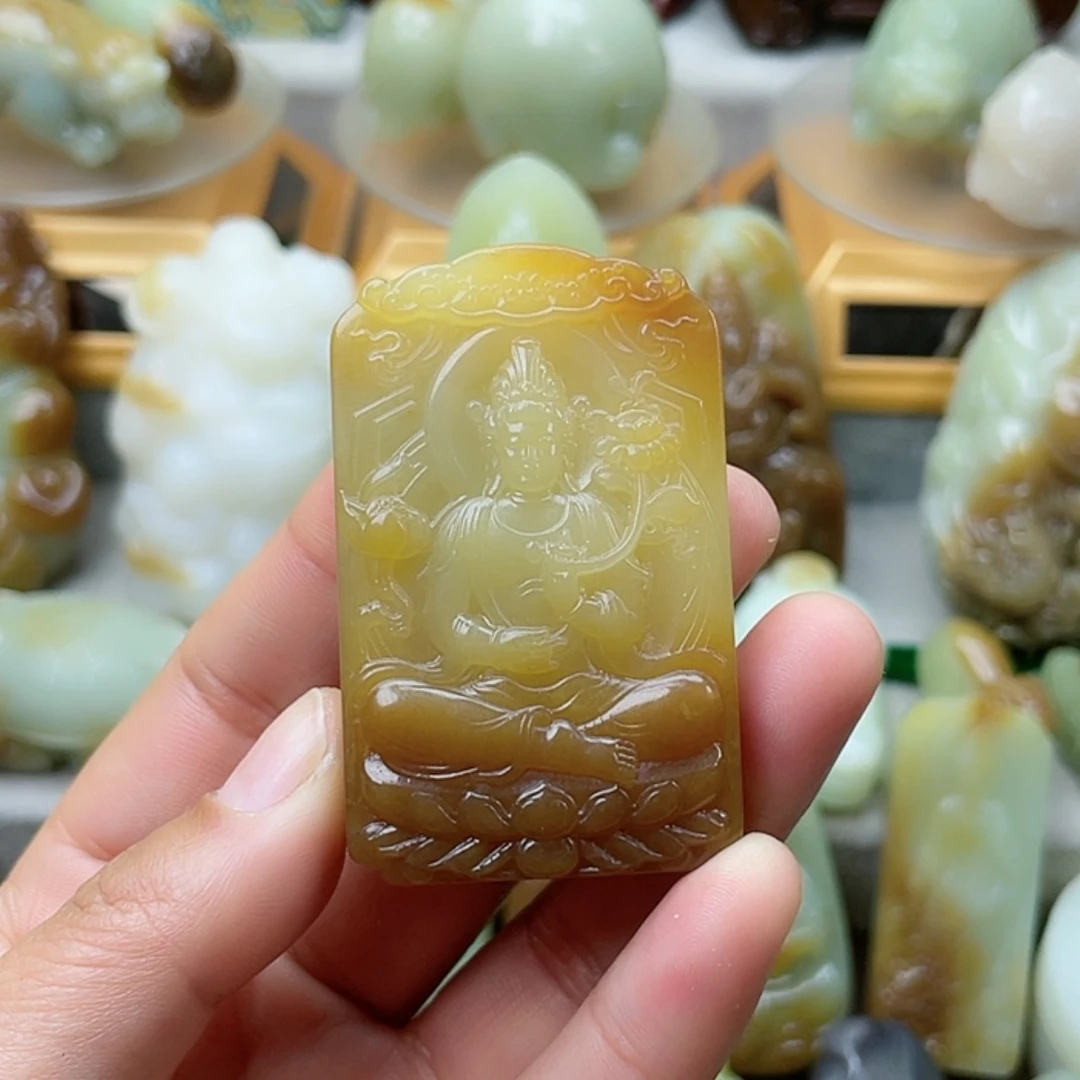 【闪购商品】未镶嵌和田玉挂件挪**林